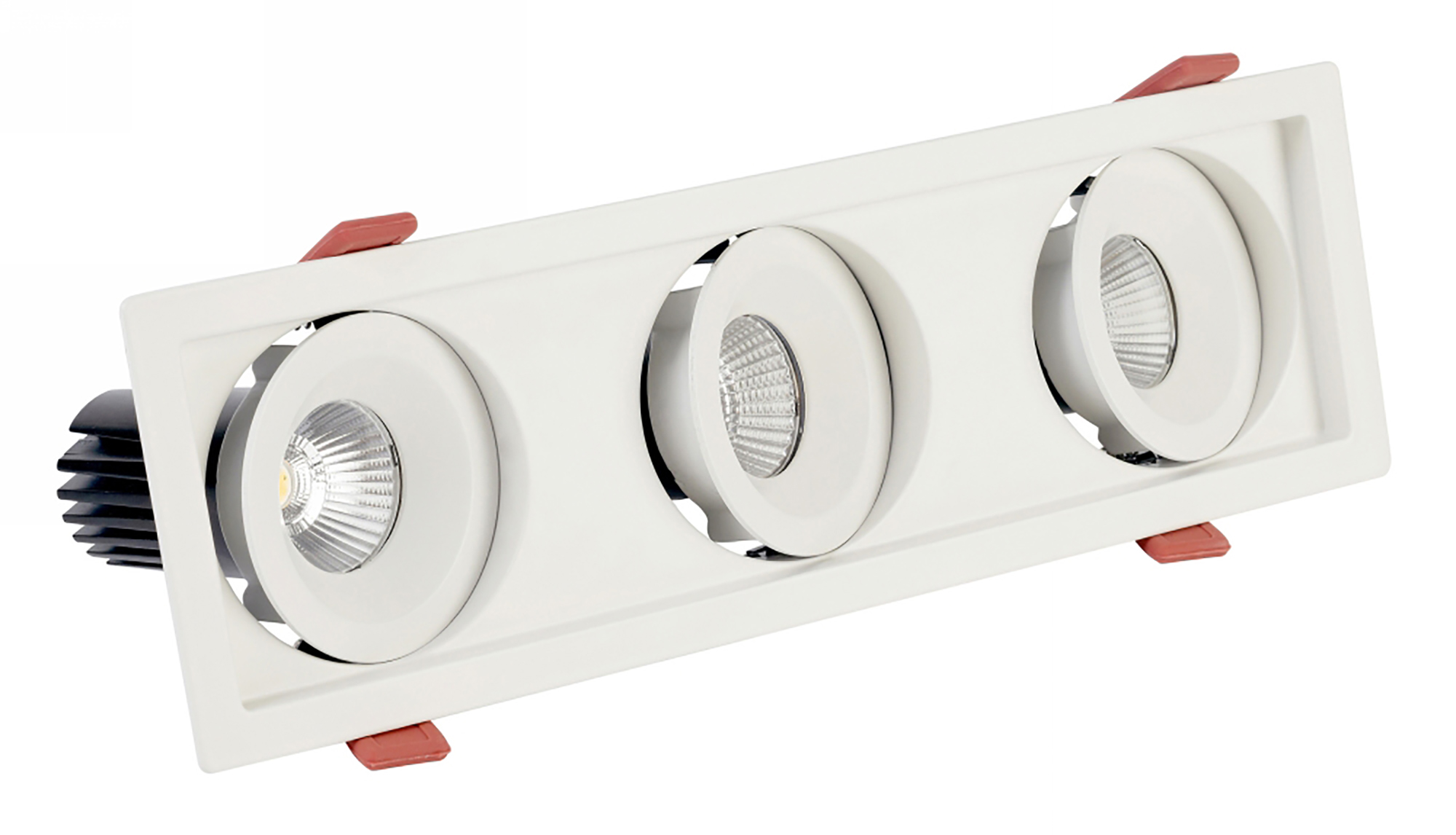 BEZZ 12-3 Recessed Ceiling Luminaires Dlux Multi-Head Recess Ceiling